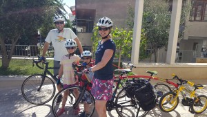 family bike tour